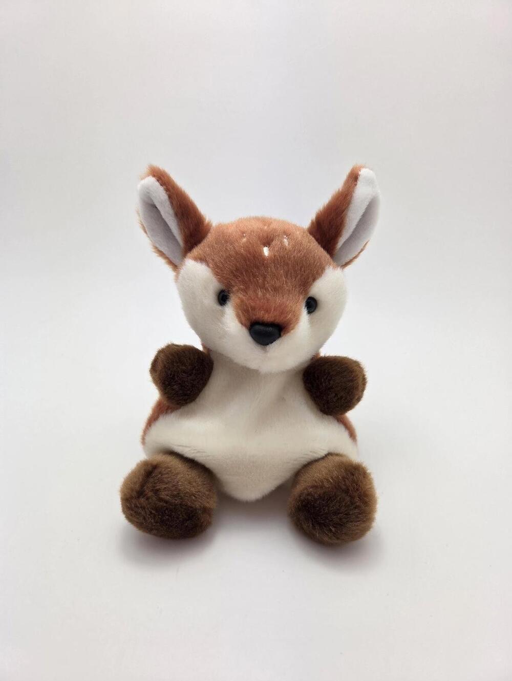 Aurora Palm Pals Cute Dalia Fawn Plush New without Tags (4 inch)